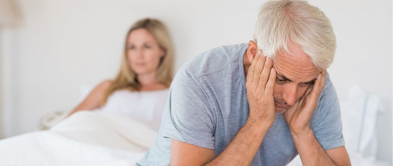 Erektsioonihäired mehel pärast 60 aastat